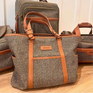 Hartmann Shoulder Tote Tweed
